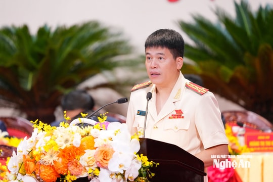 Công an Nghệ An phục vụ nhiệm vụ phát triển kinh tế - xã hội trong kỷ nguyên mới
