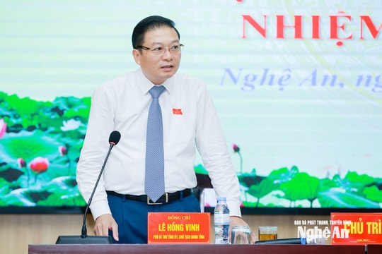 Đồng chí Lê Hồng Vinh giữ chức Phó Bí thư Tỉnh ủy Quảng Trị