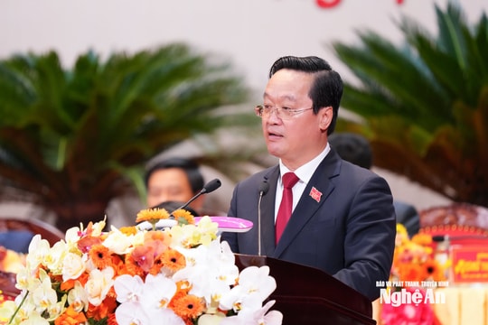 Chung sức, đồng lòng thực hiện thắng lợi Nghị quyết Đại hội đại biểu Đảng bộ tỉnh Nghệ An lần thứ XX, nhiệm kỳ 2025 - 2030