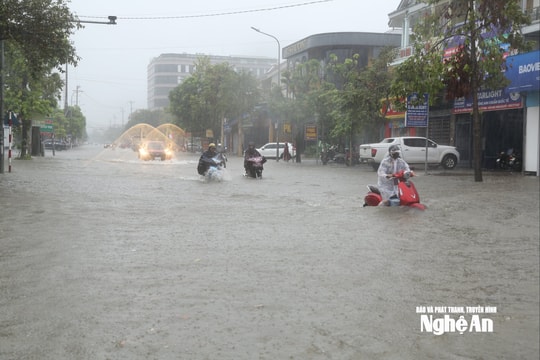 CẢNH BÁO MƯA LỚN DIỆN RỘNG ở Nghệ An từ ngày 6/10 đến hết đêm 7/10