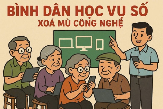 Bình dân học vụ số ở biên giới