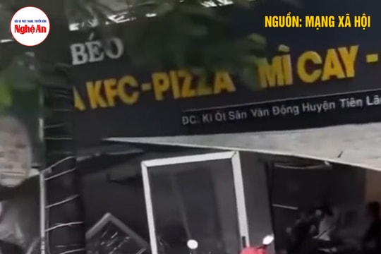 Nổ khí gas gần sân vận động ở Hải Phòng, ít nhất 2 người bị thương