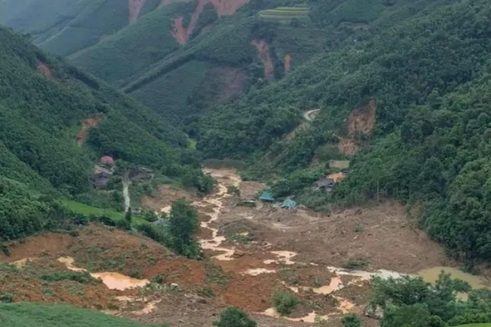 Tin sạt lở đất: Cảnh báo nguy cơ cao tại Lào Cai, Tuyên Quang, Cao Bằng, Thái Nguyên và Bắc Ninh
