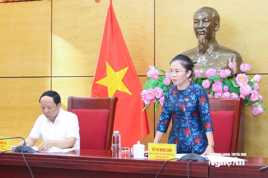 Đoàn đại biểu Quốc hội làm việc với UBND tỉnh trước Kỳ họp thứ 10