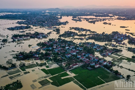 Tin lũ Bắc Ninh: Lũ sông Cầu, sông Thương có thể chạm đỉnh lũ lịch sử vào sáng 10/10