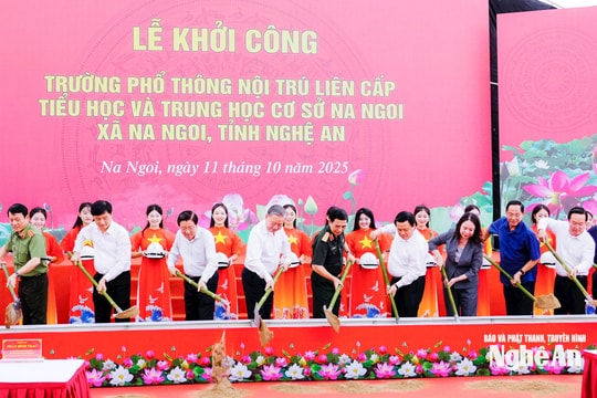 Sẽ đồng loạt khởi công xây dựng 9 trường học liên cấp tại các xã biên giới của Nghệ An