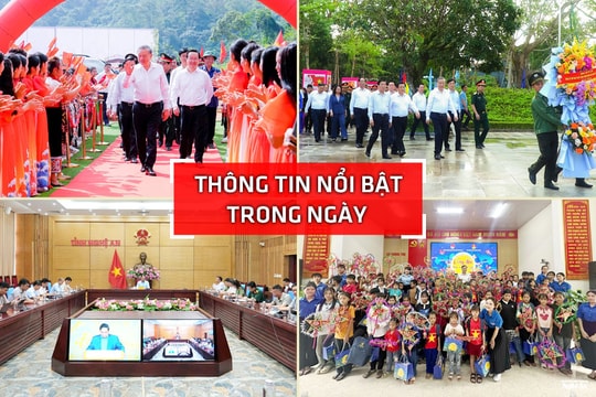 Nghệ An: Thông tin nổi bật ngày 11/10