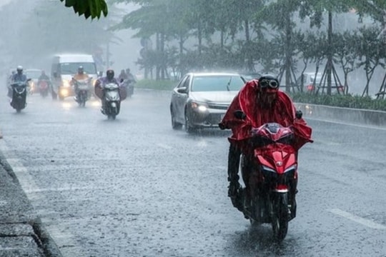 Dự báo thời tiết Nghệ An ngày 14/10/2025: Mưa rào và dông rải rác, có nơi mưa to