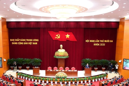 Dự thảo Báo cáo tổng kết một số vấn đề lý luận và thực tiễn về công cuộc đổi mới theo định hướng xã hội chủ nghĩa trong 40 năm qua ở Việt Nam