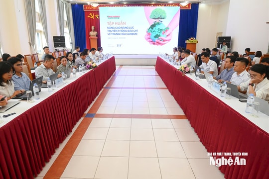 Báo chí là cầu nối quan trọng trong hành trình trung hòa carbon