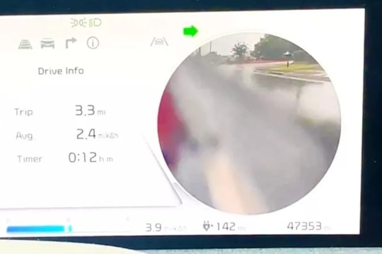 Kia EV6 và Blind Spot View Monitor: Khi mưa là phép thử