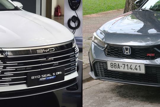 Honda Civic E, HEV RS và BYD Seal 5: Cuộc đối đầu Hybrid