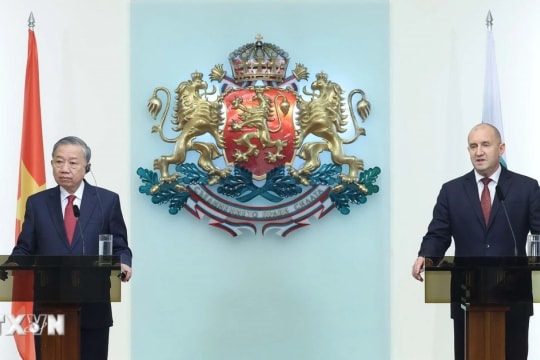Việt Nam-Bulgaria thiết lập quan hệ Đối tác chiến lược