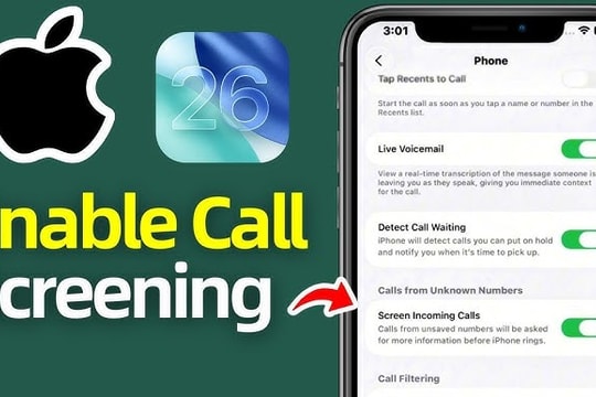 Apple ra mắt tính năng chặn cuộc gọi rác cực hiệu quả cho iPhone