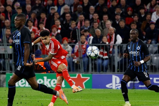 Bayern 4-0 Brugge: Luis Diaz rực sáng sau khi rời Liverpool