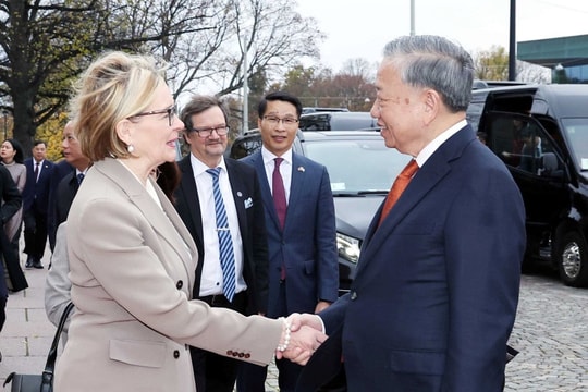 Tổng Bí thư Tô Lâm hội kiến Phó Chủ tịch thứ nhất Quốc hội Phần Lan Risikko