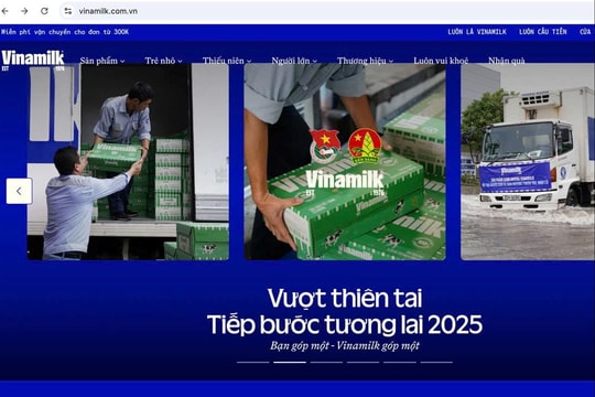 Vinamilk và hành trình chia sẻ với người dân vùng lũ