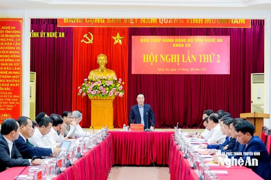 Thống nhất chủ trương xây dựng dự thảo nghị quyết về phát triển xã Diễn Châu