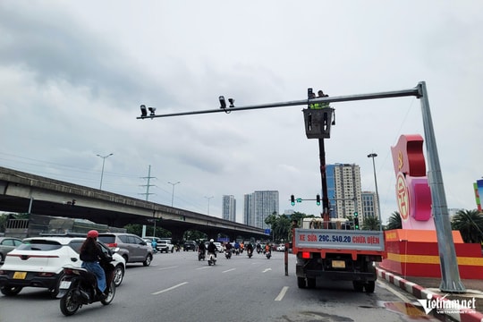 Hà Nội lắp đặt 1873 camera AI phạt nguội