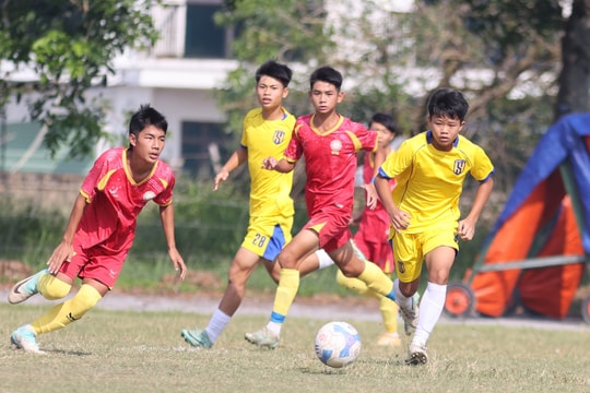 U14 SLNA giành trọn 3 điểm trước chủ nhà U14 Đông Á Thanh Hóa