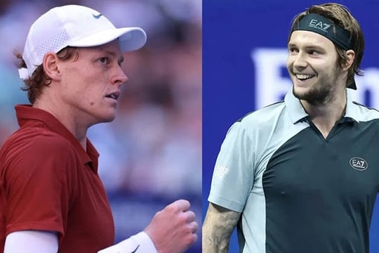 Sinner hạ Bublik 6-4, 6-4, đoạt vé bán kết Vienna Open