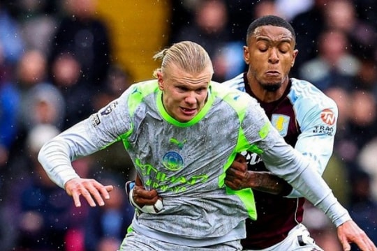 Man City thua Aston Villa 0-1, Pep trấn an về Haaland