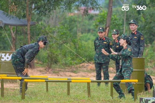 Sao Nhập Ngũ: Hòa Minzy nén đau lưng hoàn thành thử thách