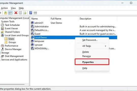 Vô hiệu hóa tài khoản Windows 11: 4 cách không cần xóa