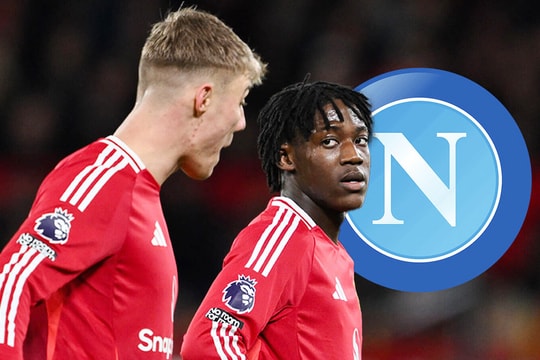 Napoli nhắm Kobbie Mainoo của MU ở kỳ chuyển nhượng đông