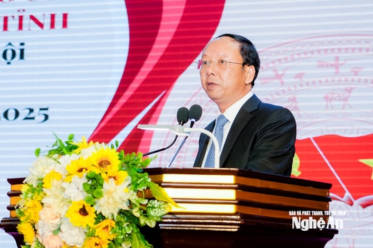 Phó Chủ tịch Thường trực UBND tỉnh Nghệ An: Tận dụng thời cơ, tiến nhanh, vượt lên để không bỏ lỡ cơ hội phát triển