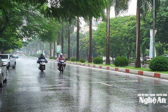 Không khí lạnh tiếp tục tăng cường đến Nghệ An, nhiệt độ có nơi thấp hơn 18 độ C