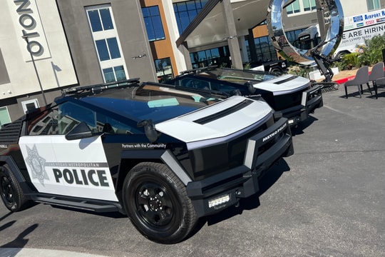 Tesla Cybertruck Police LVMPD: Bản hoán cải cho tuần tra
