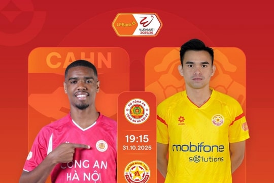 CAHN vs PVF CAND 19h15: Trực tiếp VTV5, mục tiêu 3 điểm
