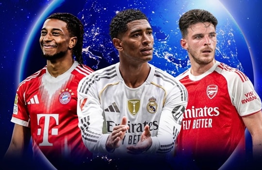 Bayern dẫn đầu châu Âu; Real, Arsenal bám sát theo điểm/trận