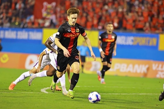 Ninh Bình hòa 1-1 Becamex TP.HCM, Hoàng Đức tiếc nuối