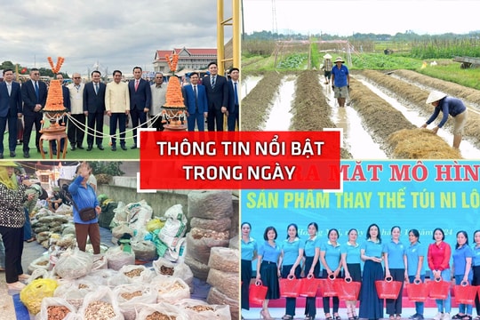 Nghệ An: Thông tin nổi bật ngày 2/11
