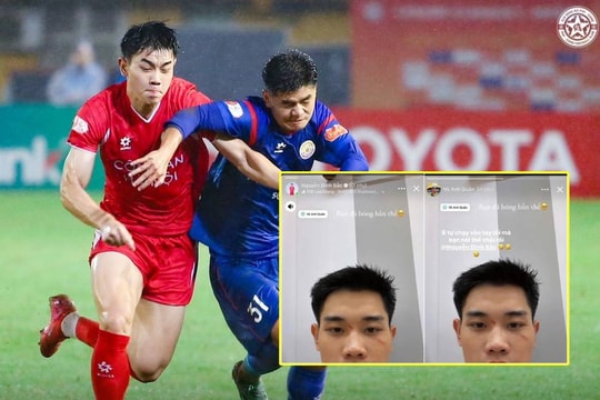 Đình Bắc đính chính story bạn đá bóng bẩn ở U23 Việt Nam