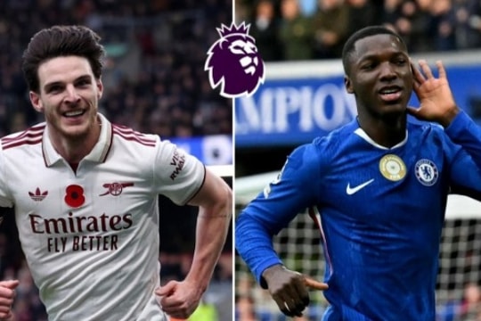 Rice vs Caicedo: Trận chiến 200 triệu bảng ngày 30/11