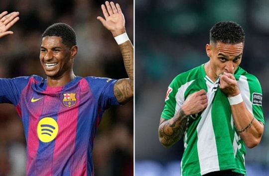 Rashford và Antony rực sáng La Liga sau thời Man Utd