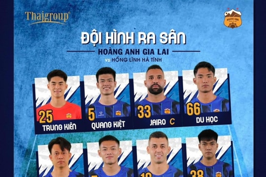 Hà Tĩnh vs HAGL 18h00 hôm nay: Viktor Lê đá chính