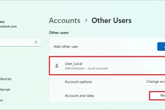 Hướng dẫn 6 cách xóa tài khoản người dùng trên Windows 11