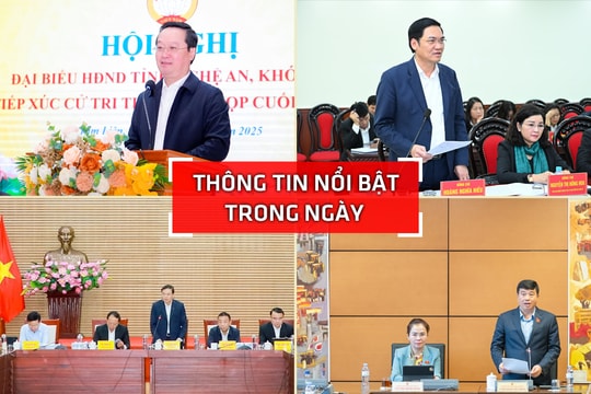 Nghệ An: Thông tin nổi bật ngày 4/11