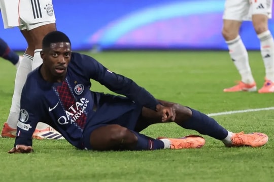 PSG thua Bayern 1-2: Canh bạc Dembele vỡ sau 25 phút