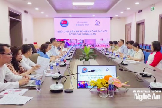 Công tác thông tin đối ngoại thúc đẩy phát triển kinh tế - xã hội của Nghệ An và TP. HCM
