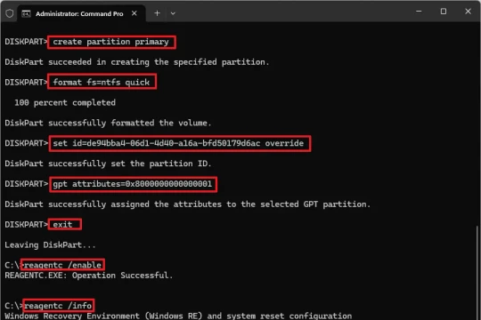 Tạo lại phân vùng phục hồi Windows 11: Hướng dẫn chi tiết