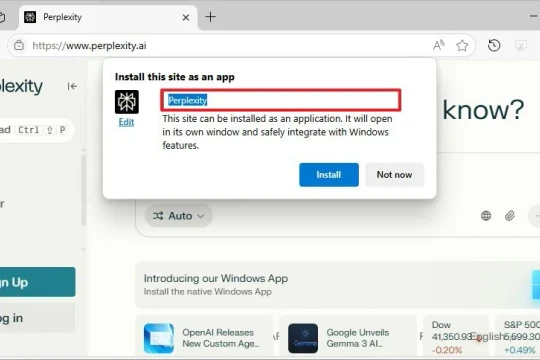 3 cách cài đặt Perplexity AI trên máy tính Windows 10 và 11