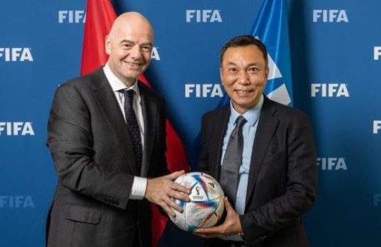 Infantino cảm ơn VFF, khen CLB nữ TP.HCM I vô địch 12 mùa liên tiếp