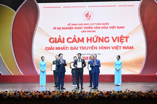 VTV giành cú đúp giải Nhất tại Giải Báo chí Văn hóa 2025