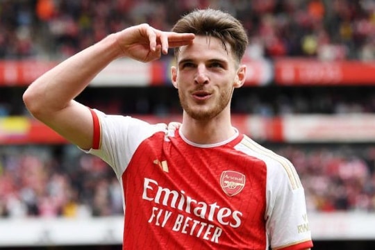 Chuyển nhượng 11/07: Arsenal định giá Rice 150 triệu