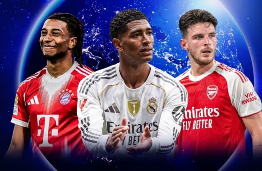 Bayern dẫn đầu điểm/trận châu Âu; Real, Arsenal bám sát